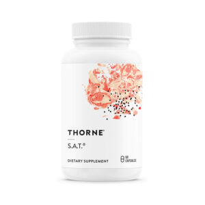 THORNE S.A.T. – Silymarin, Artichoke, and Turmeric Extracts for Liver Support